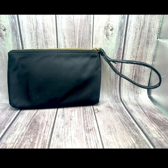 KATE SPADE Vintage Nylon Wristlet/ Clutch Bag Black Classic - Picture 2 of 13